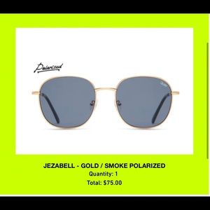 Never worn - Polarized JEZABELL Quay sunglasses
